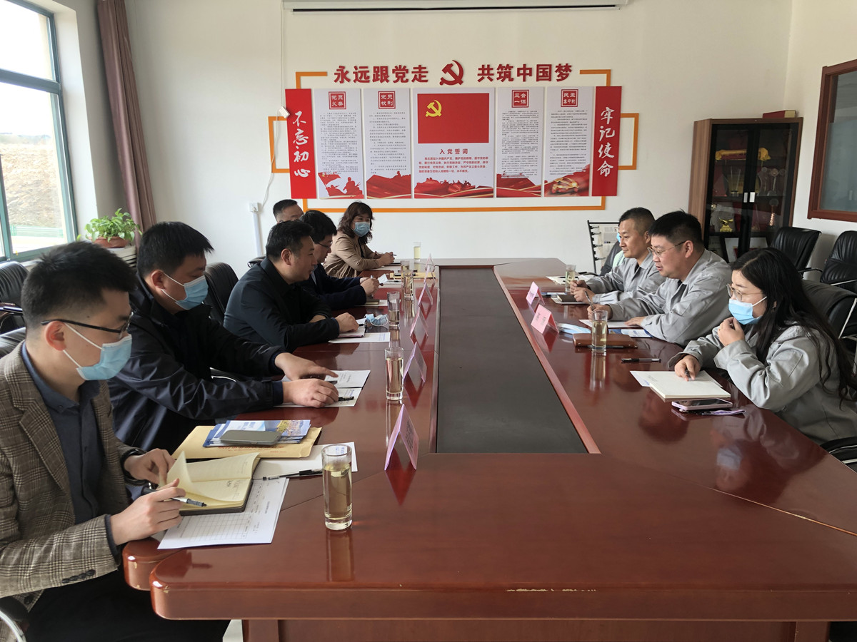 市(shi)人社局(ju)來我司(si)開展人(rén)才調研(yan)工作